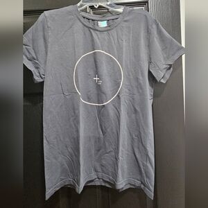 Skip Intro Gray Graphic T-Shirt